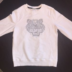 Kenzo White Sweatshirt